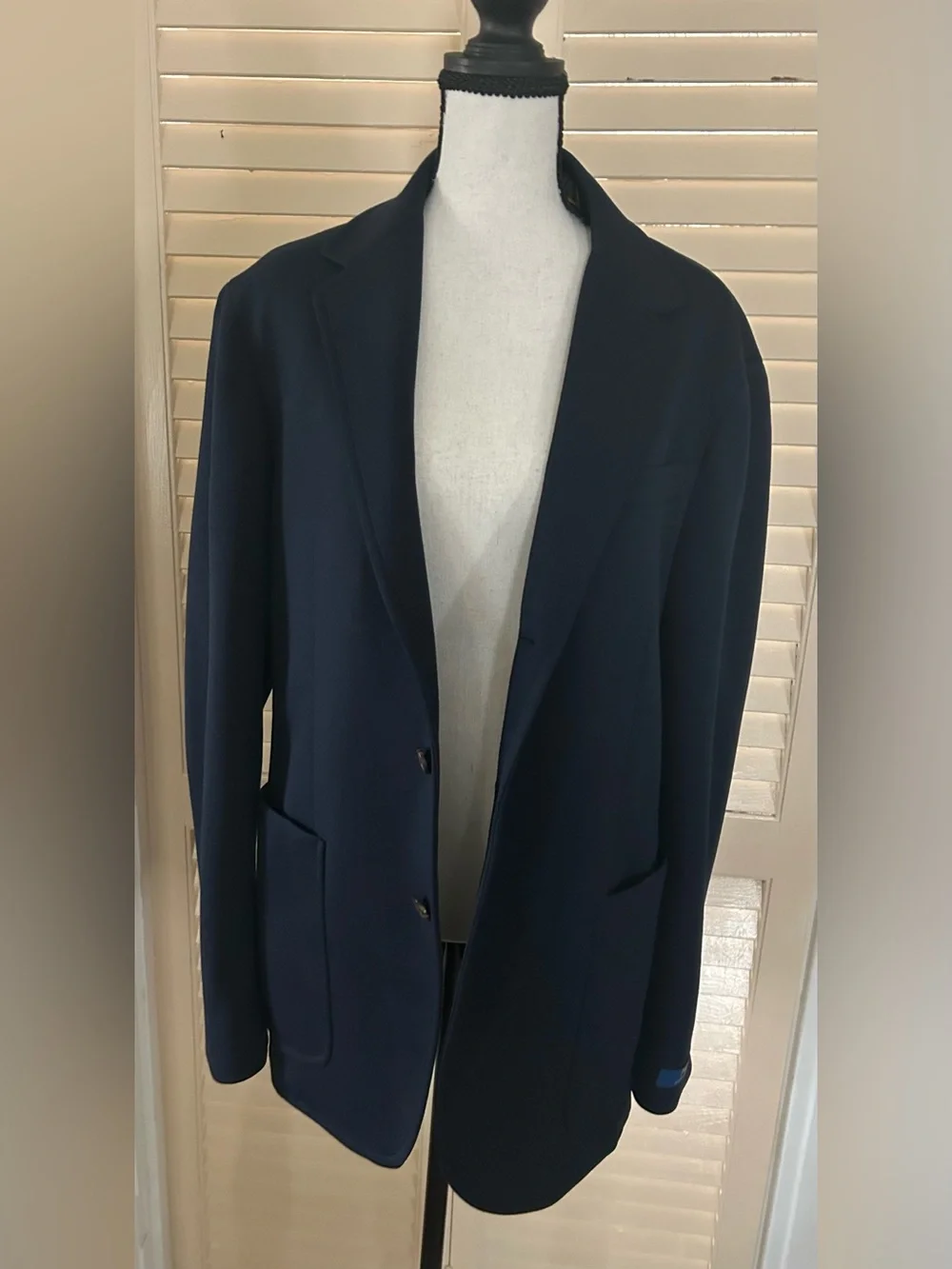 Polo by Ralph Lauren Deep Navy Three-Button Blazer